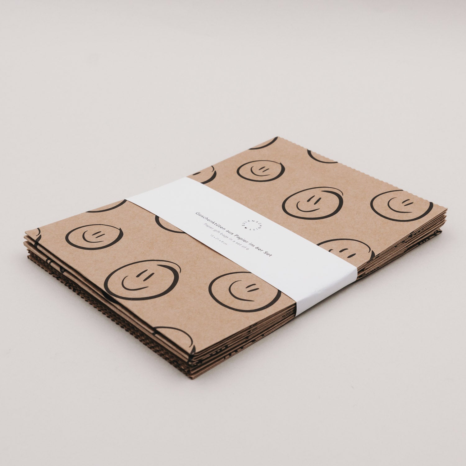 Geschenktüten aus Papier im 6er Set